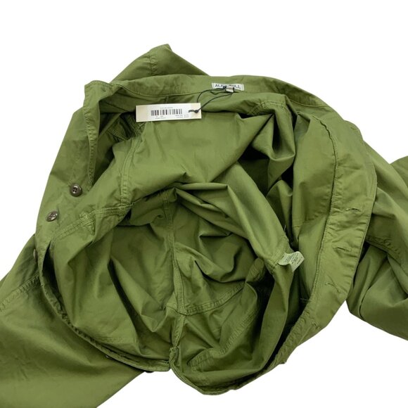 Alex Mill Standard Straight Leg Jumpsuit XS Army Green NEW - Picture 7 of 13